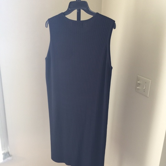 HOST PICK 🎉🎊Jones & CO, Black Ribbed Knit Dress!❌❌SOLD - Picture 4 of 15